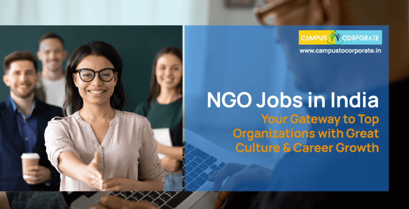 NGO Jobs in India-Your Gateway to Top Organizations-Campus to Corporate Jobs